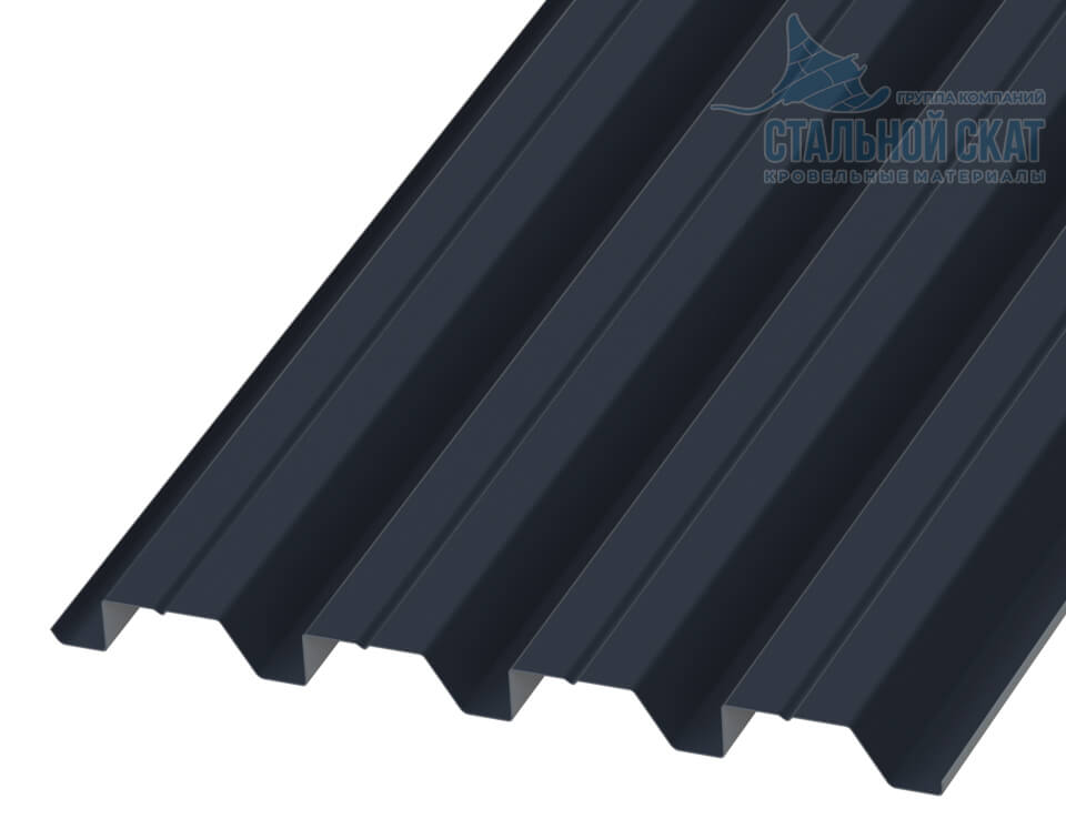 Фото: Профнастил Н60 х 845 - B (VALORI-20-Grey-0.5) в Пущино