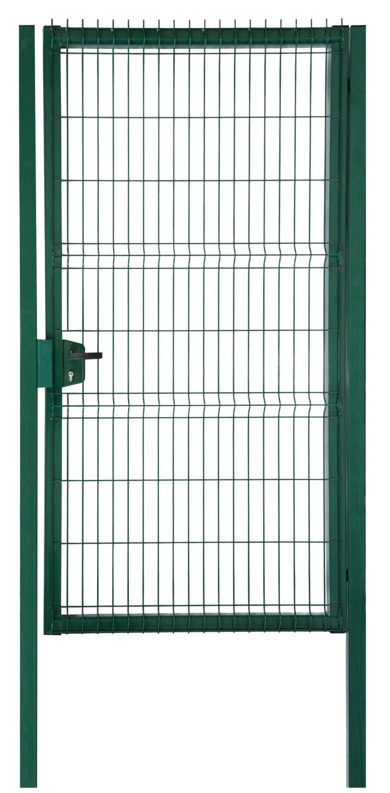 Калитка Profi с замком 2,03х1 RAL 6005
