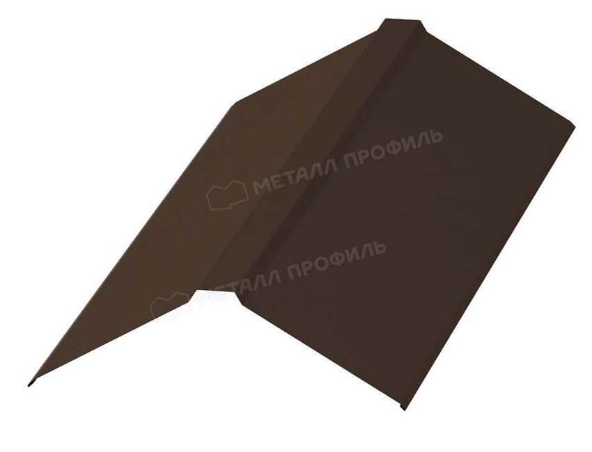 Планка конька плоского 190х190х2000 (VikingMP E-20-8017-0.5)