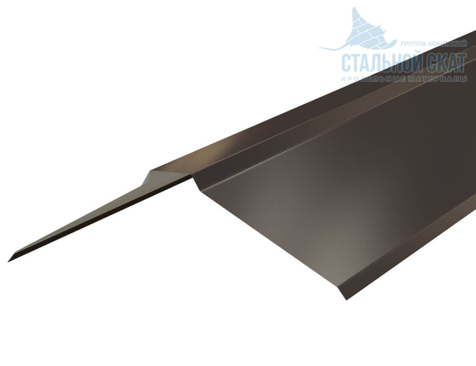 Планка конька плоского 150х150х2000 (VikingMP-01-RR32-0.45)