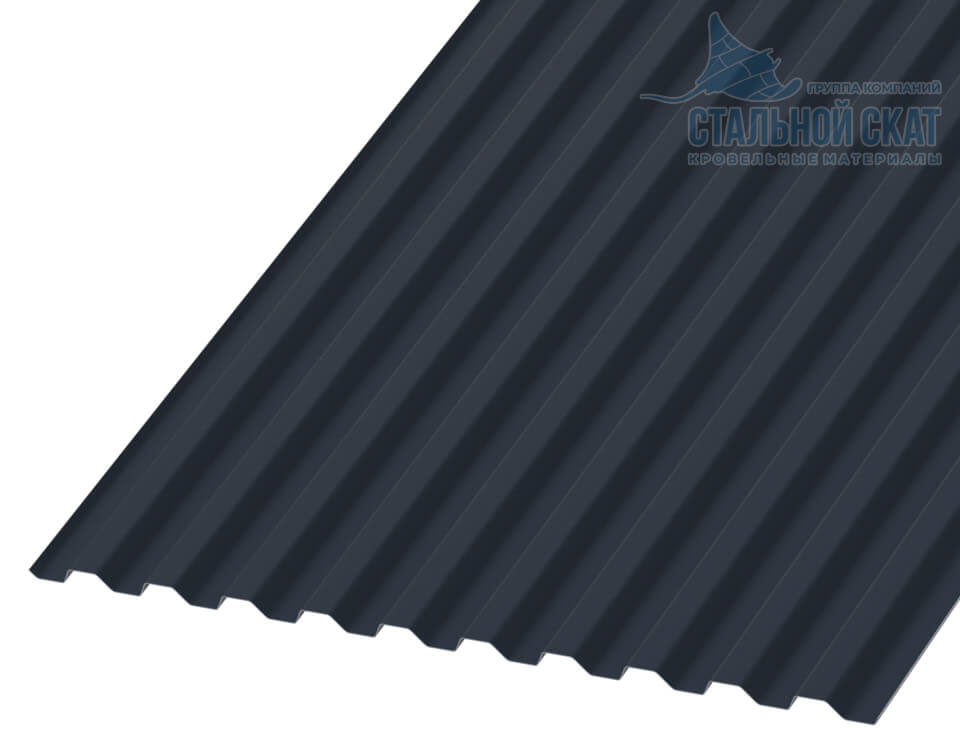 Профнастил С21 х 1000 - B NormanMP (ПЭ-01-7024-0.5)